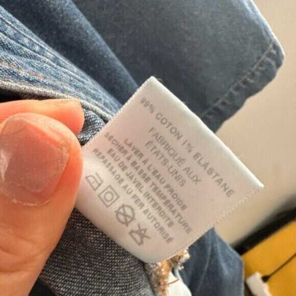 REVOLVE BRAND - OVERLOVER -Blue Denim VINTAGE LOOK Jumpsuit - Picture 12 of 13